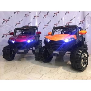 اسباب بازی ماشین شارژی جیپ آفرود متالیک چهار موتور AX2063_اسباب بازی ماشین شارژی